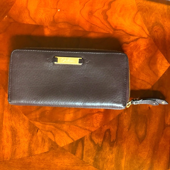 Cole Haan dark burgundy wallet